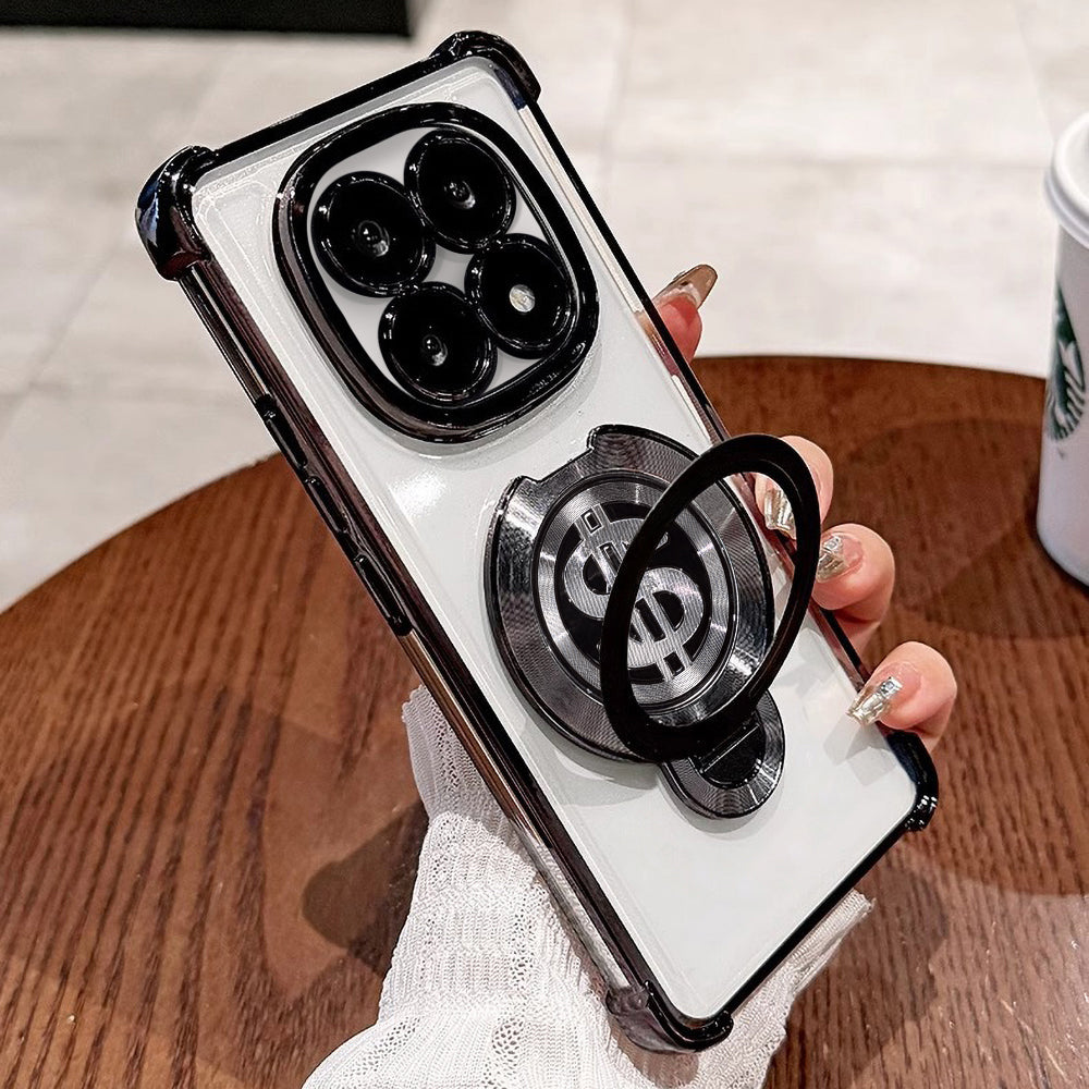 Oppo F29 5G Four Corner Airbags 100% Original Astro Money Magnet Rotating Dollar Case